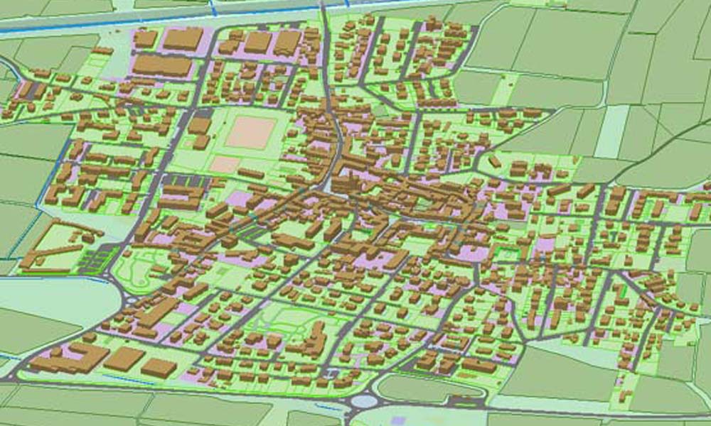 Development of topographic database 