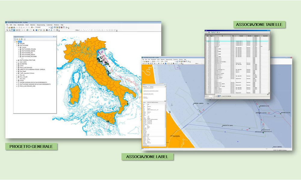 Creazione sistemi GIS per gestione infrastrutture