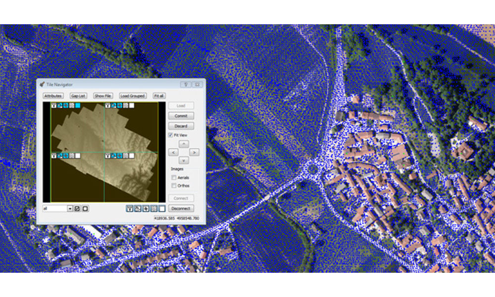 LIDAR data mapping